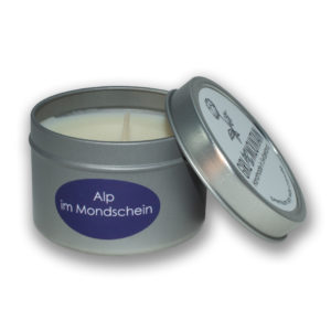 Alp in the moonlight travel candle