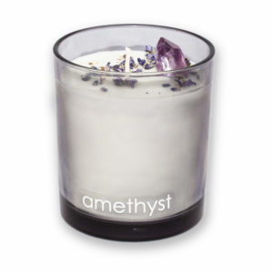 Amethyst scented candle