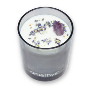Amethyst scented candle