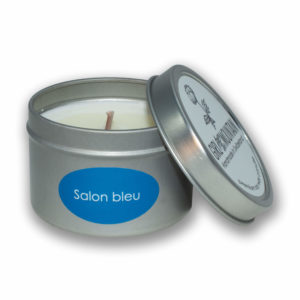 Salon bleu travel candle