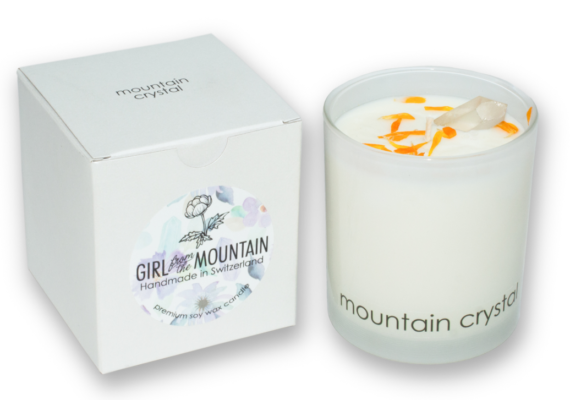 MOUNTAIN CRYSTAL CANDLE