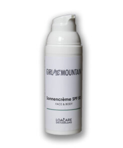 Sommer girl from the mountain Sonnencreme